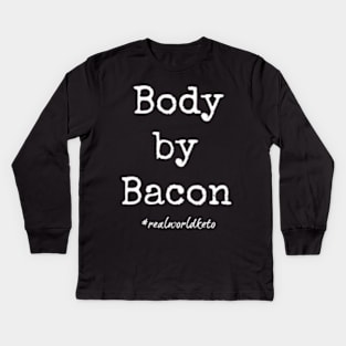 Body by Bacon Kids Long Sleeve T-Shirt